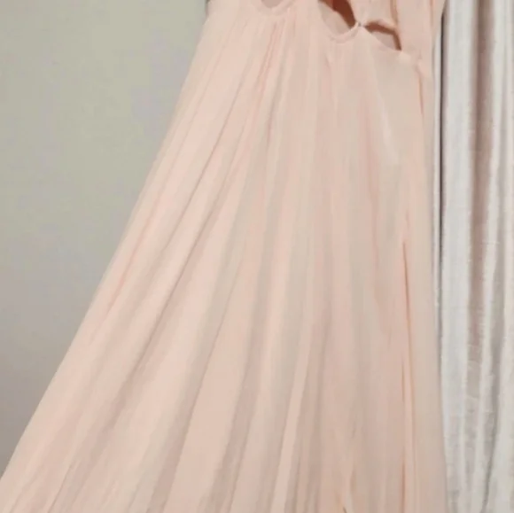 NWT REISS | Marta Midi Dress Pink in Size Med (8) - Picture 4 of 9